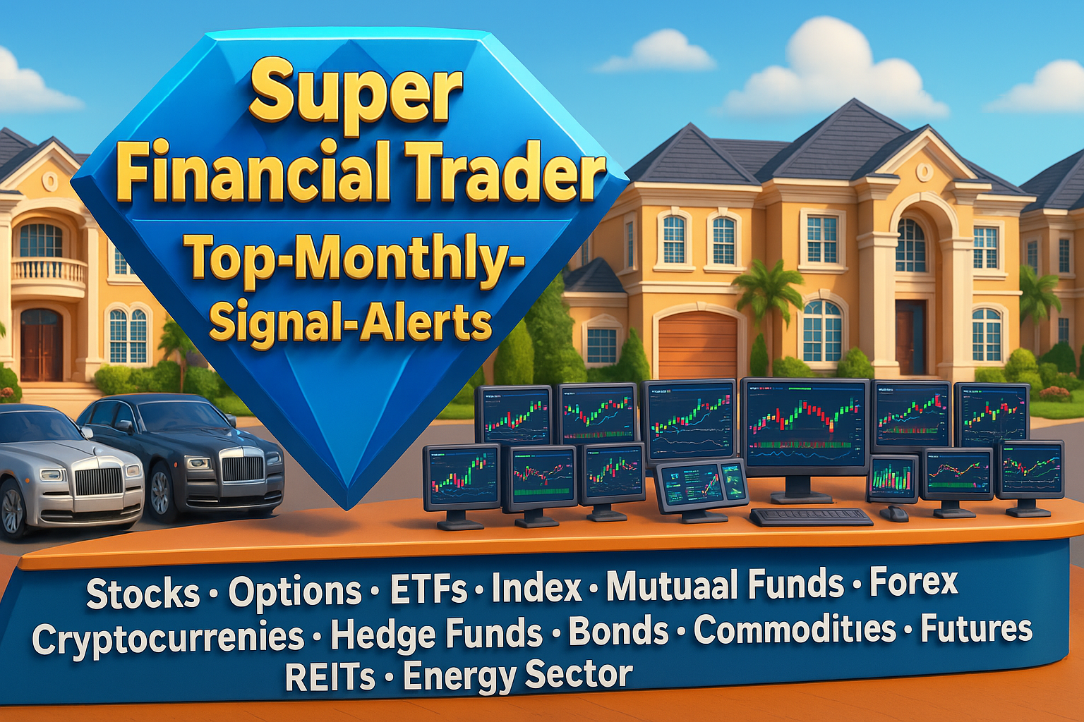 Super Financial Trader Top-Monthly-Signal Alerts
